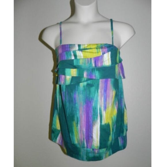 Lane Bryant Cami Blouse Plus Size 14 Fun & Flirty - Picture 1 of 2